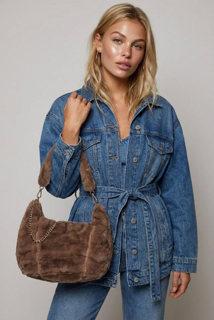 Torebka z futra sztucznego 26042