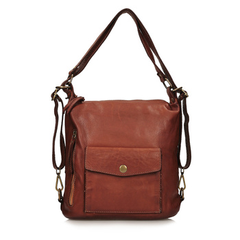 Plecak z naturalnej skóry C258