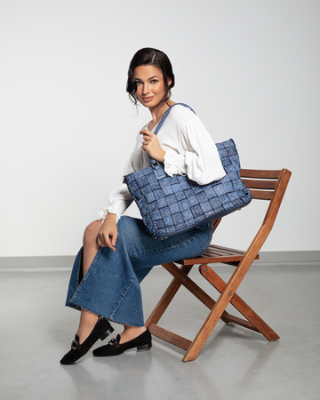 Pleciona duża torebka Perugia Dolce Toscanio F91