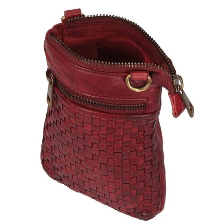 Mała saszetka z ozdobnymi nitami 052