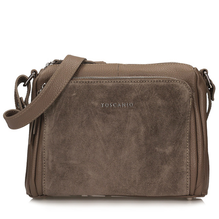 Dwukomorowa torebka Toscanio G156