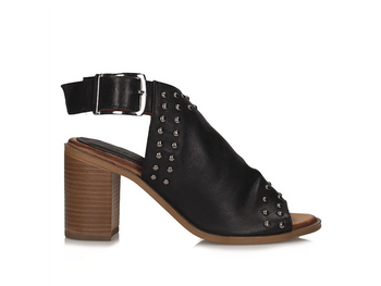 Sandały czarne Toscanio MU 800