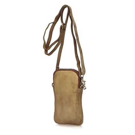 Mała saszetka z ozdobnym plecieniem 054