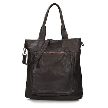 Shopperka z miękkiej skóry Toscanio F157