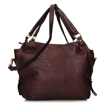 Torebka skórzana worek Toscanio F141