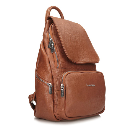 Plecak ze skóry naturalnej Toscanio "City Sleek" F162