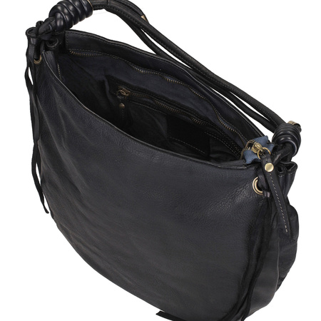 Torebka worek z frędzlami Toscanio F142