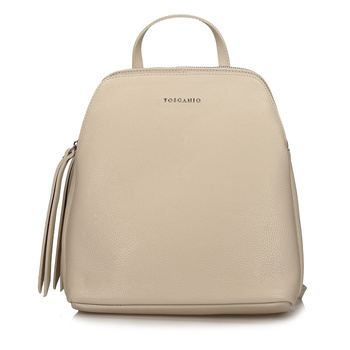 Bardzo elegancki skórzany plecak E52