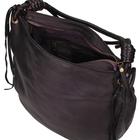 Torebka worek z frędzlami Toscanio F142