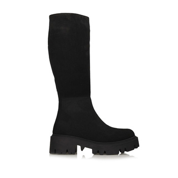 Welurowe kozaki damskie Toscanio BM 1046