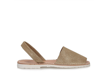 Lekkie sandały Toscanio SL 1035  w kolorze złota