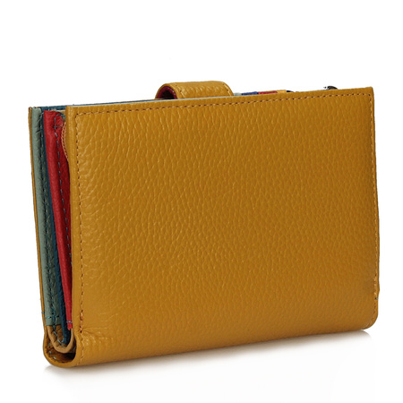 Praktyczny portfel z kolorowym środkiem D8346