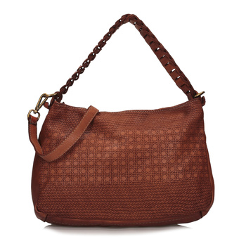 Torebka z plecionym paskiem Toscanio F126