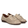 Beżowe półbuty damskie Toscanio BM 1003