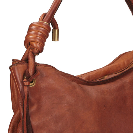 Torebka worek z frędzlami Toscanio F142