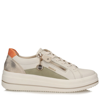 Półbuty damskie w stylu sportowym marki Remonte D1C01 doskonała propozycja dla ceniących sobie wygodę