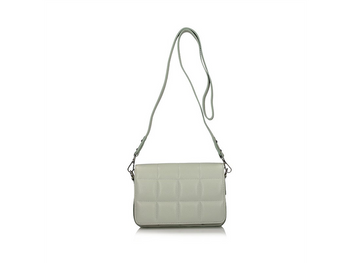 Pikowana listonoszka skórzana C122