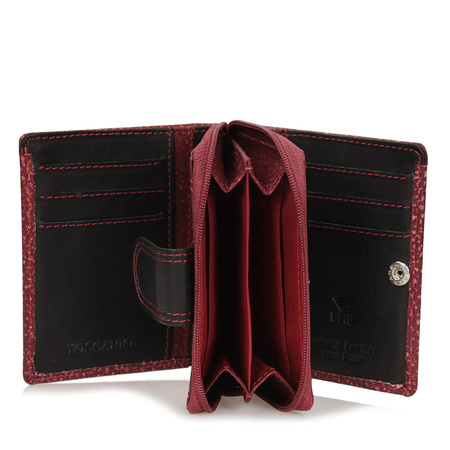 Skórzany damski portfel T1019