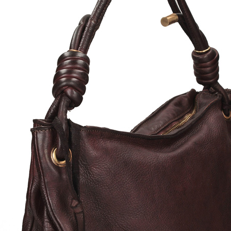 Torebka worek z frędzlami Toscanio F142