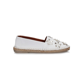 Białe espadryle Toscanio LP 406