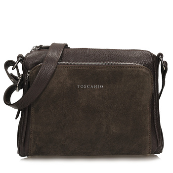 Dwukomorowa torebka Toscanio G156