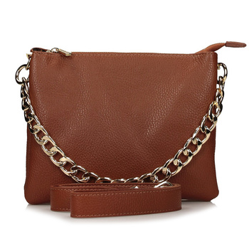 Torebka ze złotym łańcuchem E128