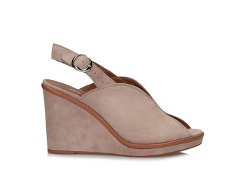 Beżowe odkrycie Ryłko sandały 9HFM9