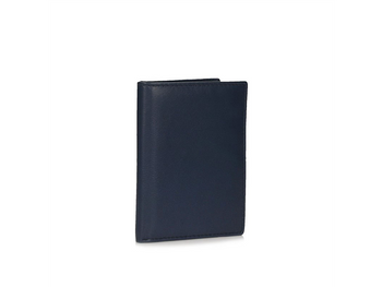 Praktyczna skórzana saszetka na karty TOS 8897