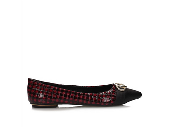 Eleganckie baleriny złota ozdoba Toscanio J41097138