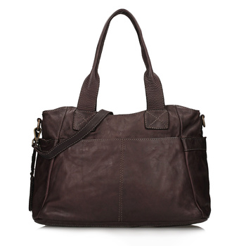 Shopperka z miękkiej skóry Toscanio F281