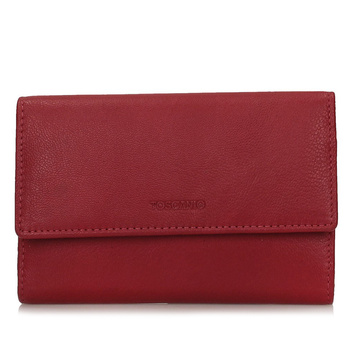 Klasyczny elegancki portfel T457