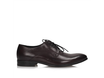 Bordowe klasyczne półbuty Ryłko IPLN02