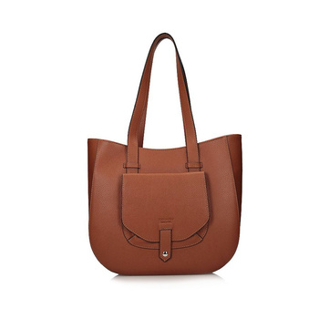 Duża torba z groszkowej skóry C243